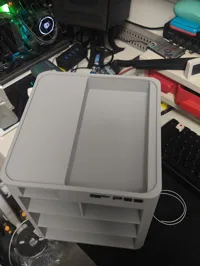 p2s body adds storage space above, and upper cover