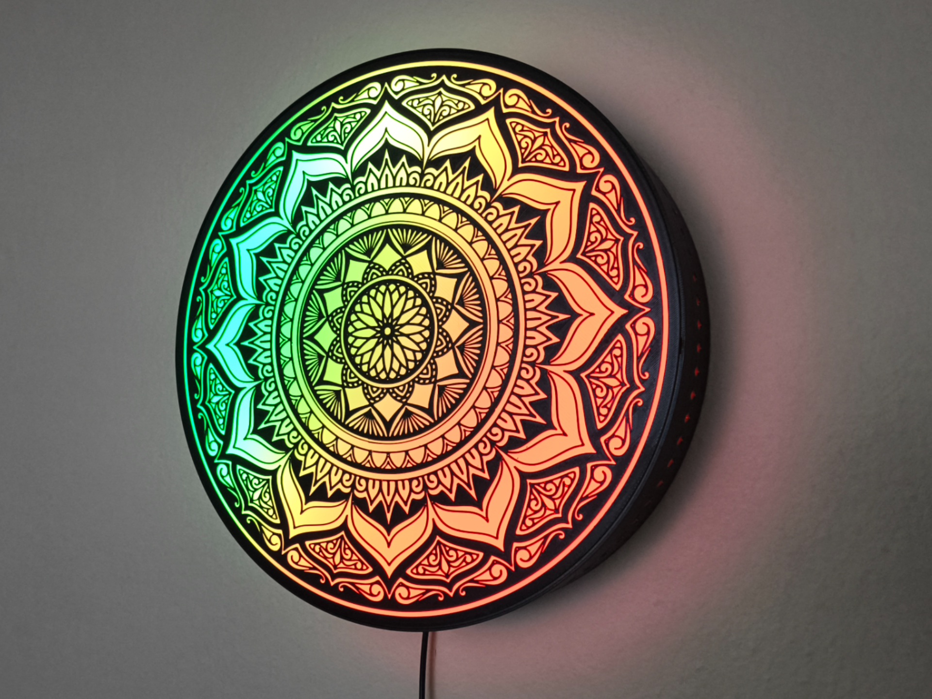 Mandala Smart COB LED Wall Lamp - 1
