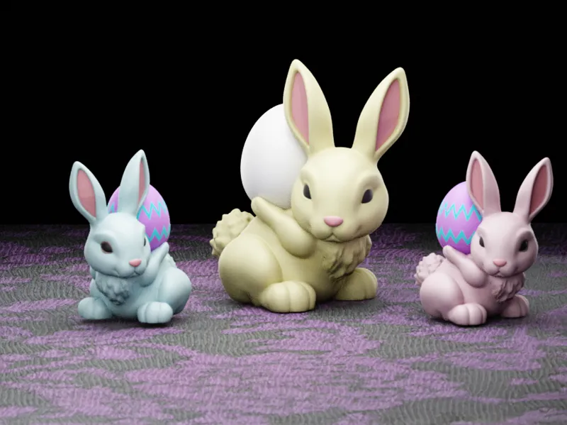 Egg Carrier Easter Bunny 