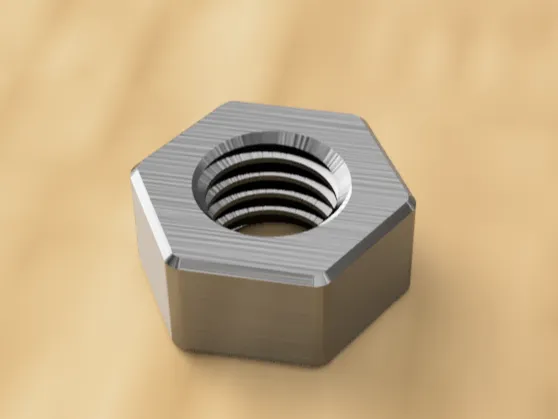 M10 Hex Nut / Sechskantmutter  / Mutter