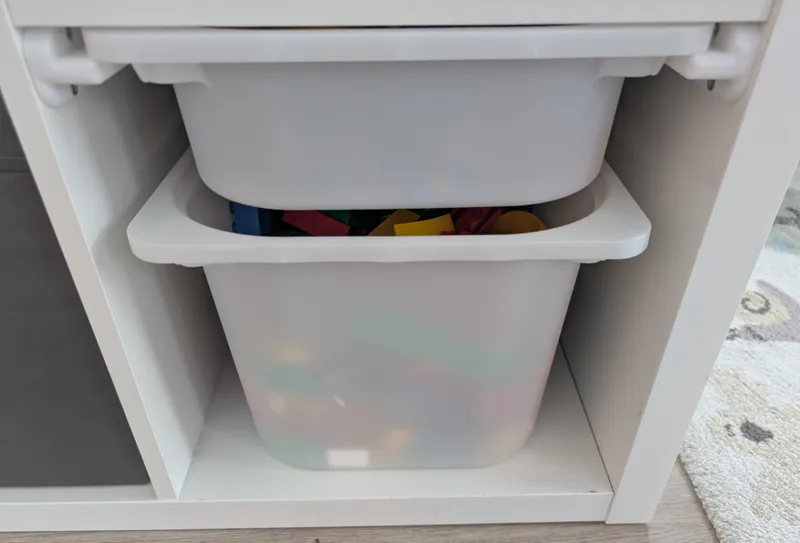 Trofast-Schiene für IKEA Kallax