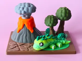 Flexi Dino | Easy-to-Print Articulated Dinosaur