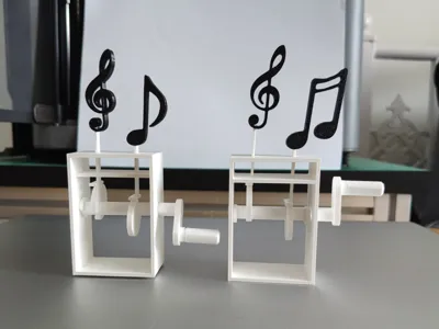Musical Notes Dancing Only 26g Easy to Print