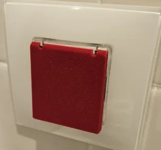 Simon wall socket cover