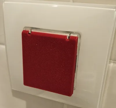 Simon wall socket cover
