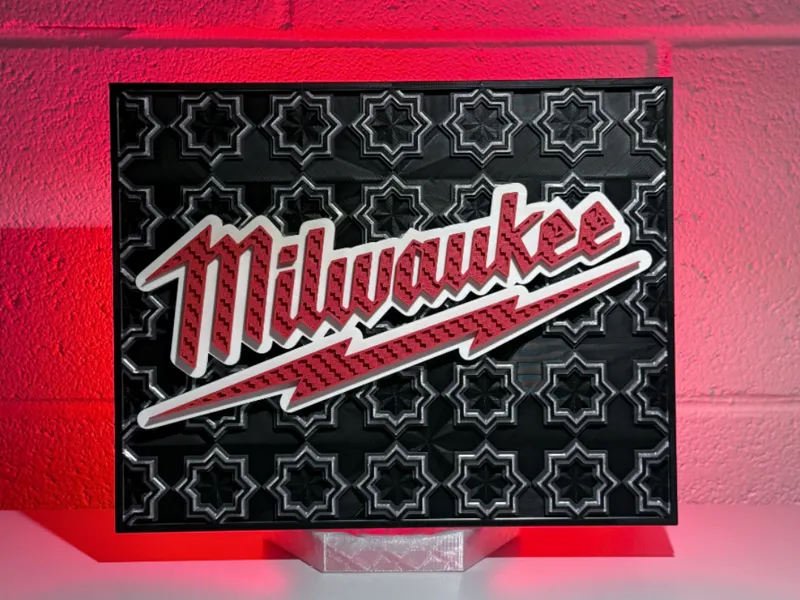 Milwaukee Tool Dimensional Mosaic