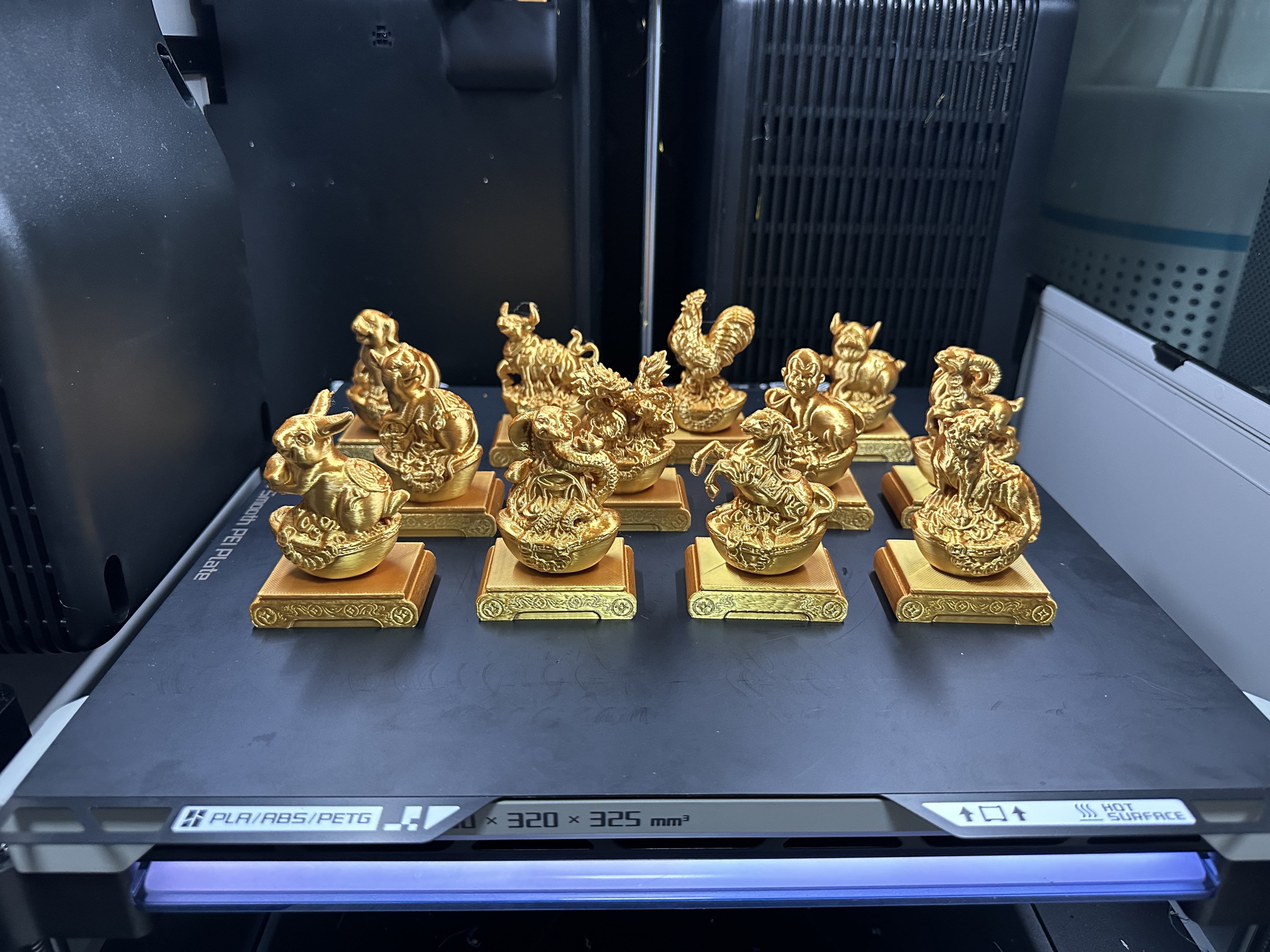 Miniatura 2 do modelo 3D 招财十二生肖摆件（含单个配置）
