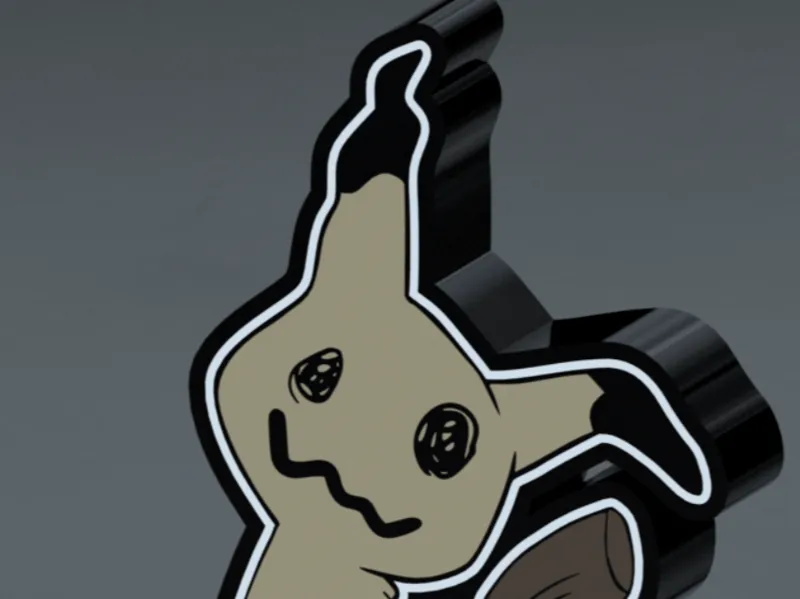 Mimikyu Lamp
