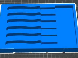 Tekton mini pry bars set of 6 gridfinity