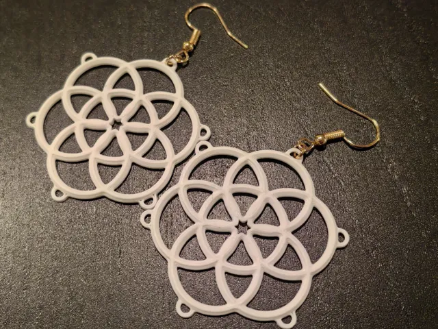 Earrings - Seed of life
