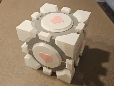 Companion Cube Pen Holder (No AMS)