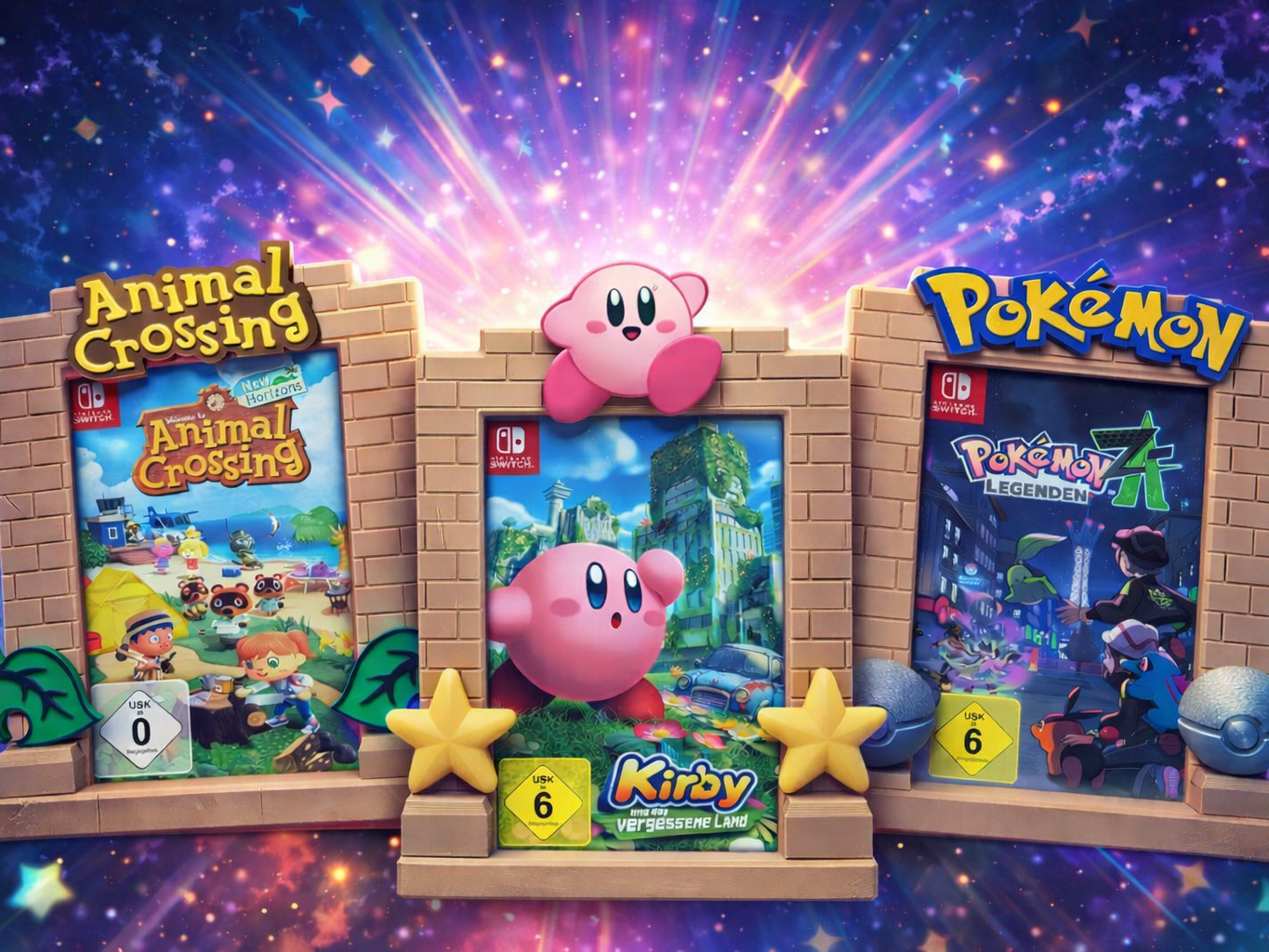 Nintendo Switch Spielwandrahmen V2