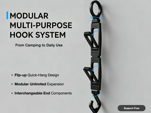 Modular Multi-Purpose Hook System