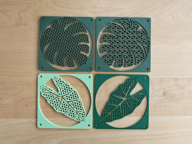 Plant fan cover 120mm – infill pattern