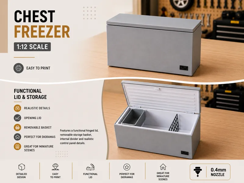 1:12 Chest Freezer