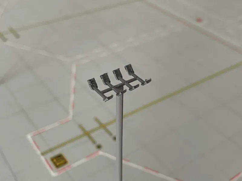 1:200 Flood Light for Model Airports