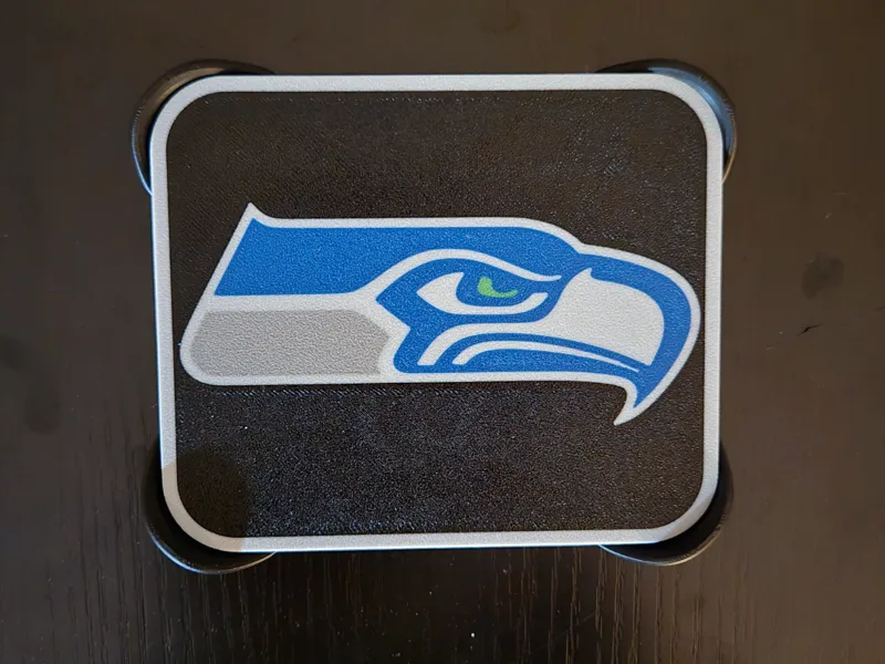 SeaHawks Coaster with stand