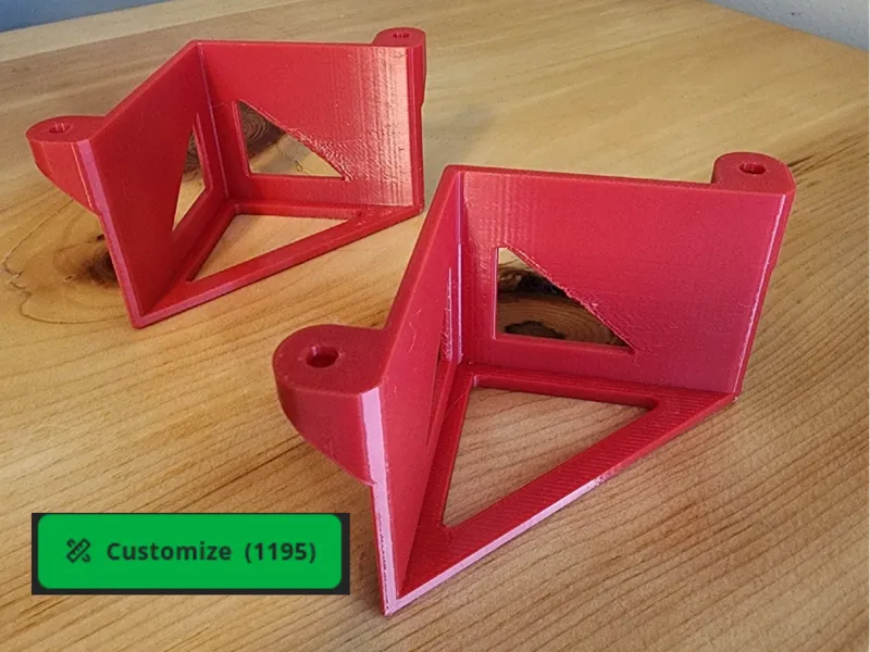Parametric Box Corner Bracket – Adjustable Size