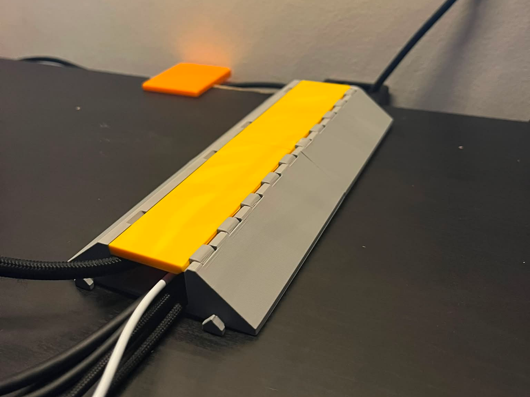 Modular Cable Management Track - Speed Bump 