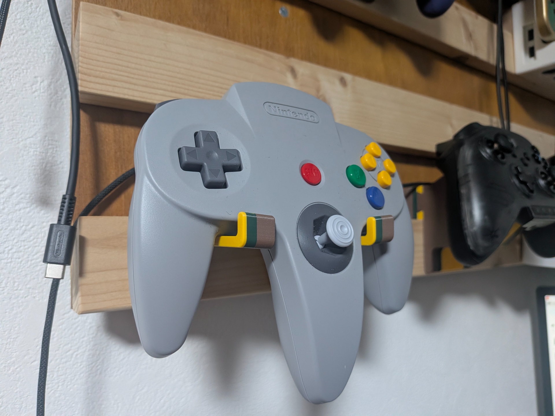 64 Controller Wall Mount Hook