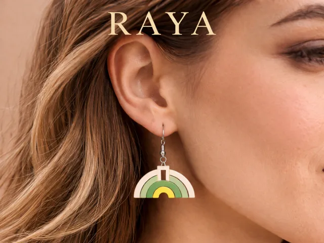 RAYA Earrings - Modern Minimal