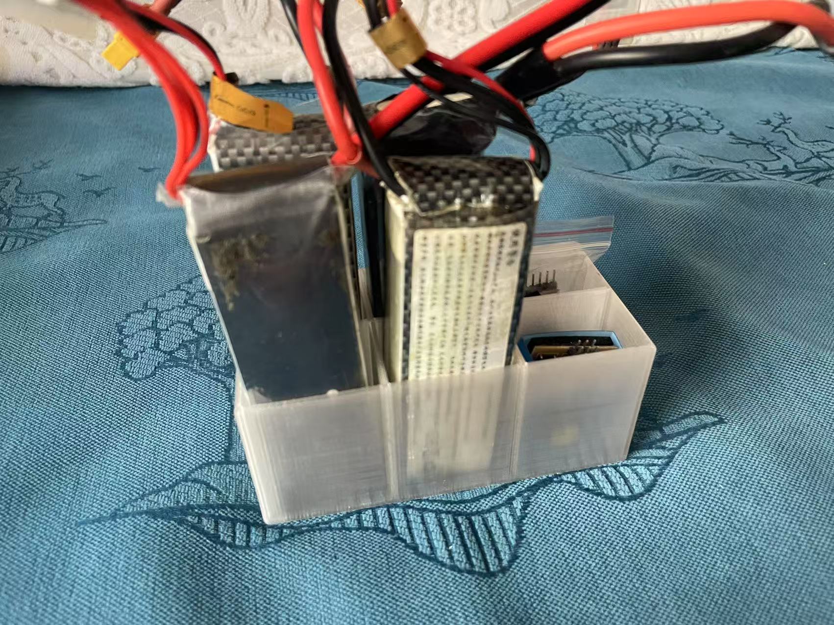 Miniatura 2 do modelo 3D 3s 航模电池盒