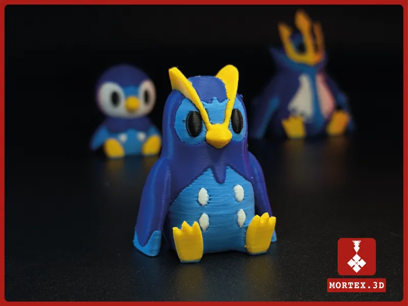 #394 Prinplup Pokemon Mini figure