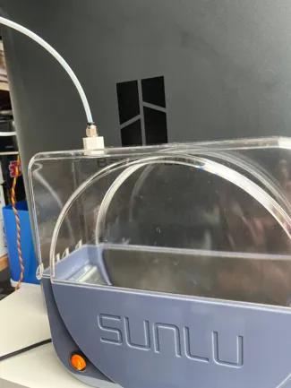 PFTE tube adapter for SUNLU filament dryer