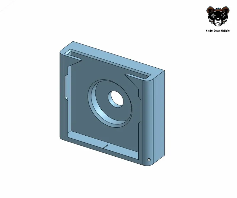 Square Plate holder for LED Desk Lamp Magnetic Mount