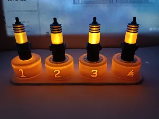 Adventní svícen/Advent candlestick