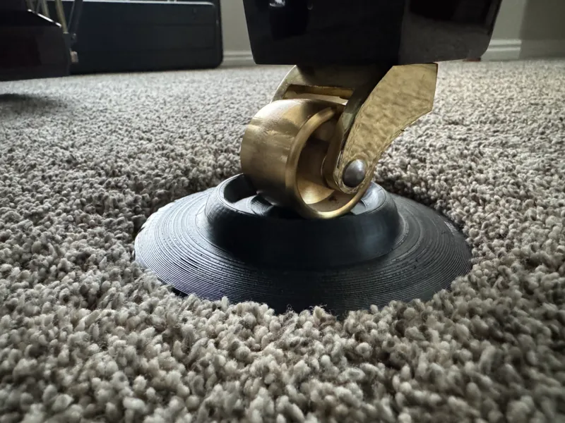 Piano Caster Cup Holder