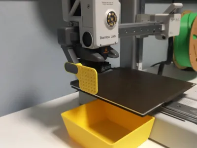 Poop bin/deflector for the A1/A1 mini