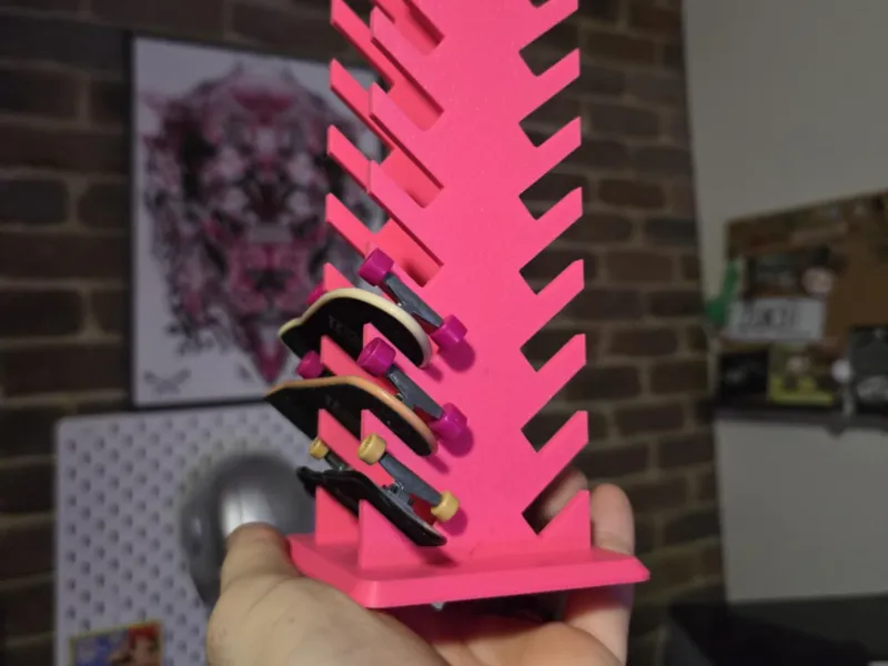 Tech Deck Totem (finger board holder)