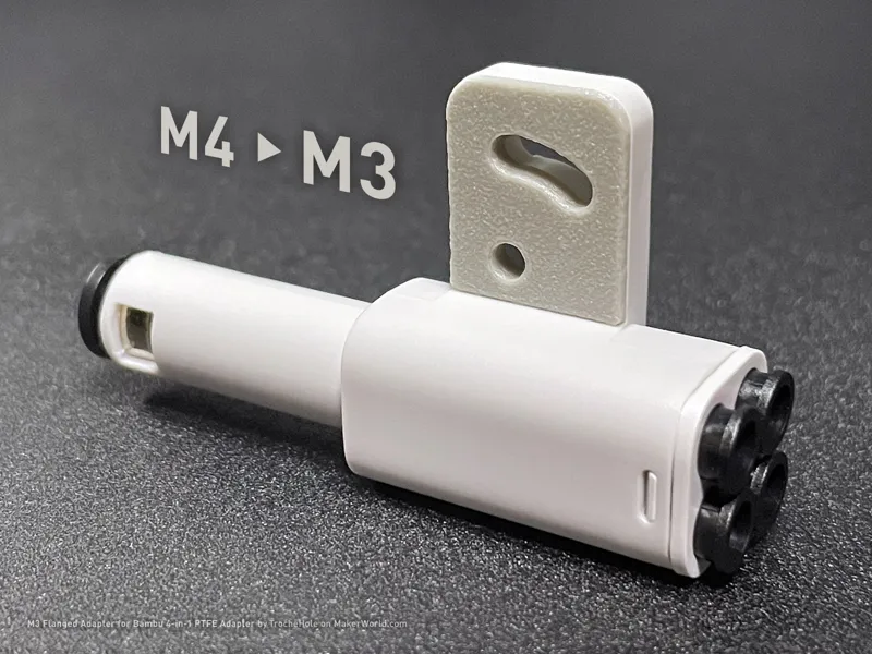 M3 Flanged Adapter for “Bambu 4-in-1 PTFE Adapter”