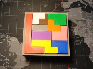 ,,Tetris" puzzle game
