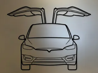 Tesla Model X Desing
