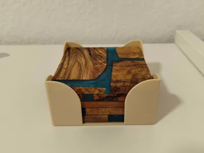 Square Coaster Holder
