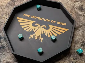 Würfelschale / Dice Tray Tabletop Imperium of Man