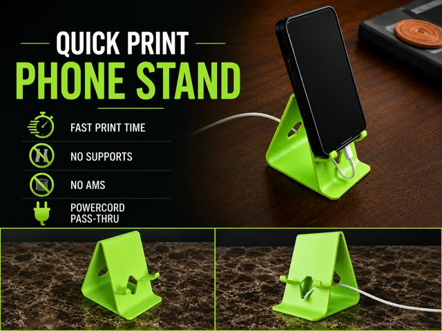 Quick Print Phone Stand