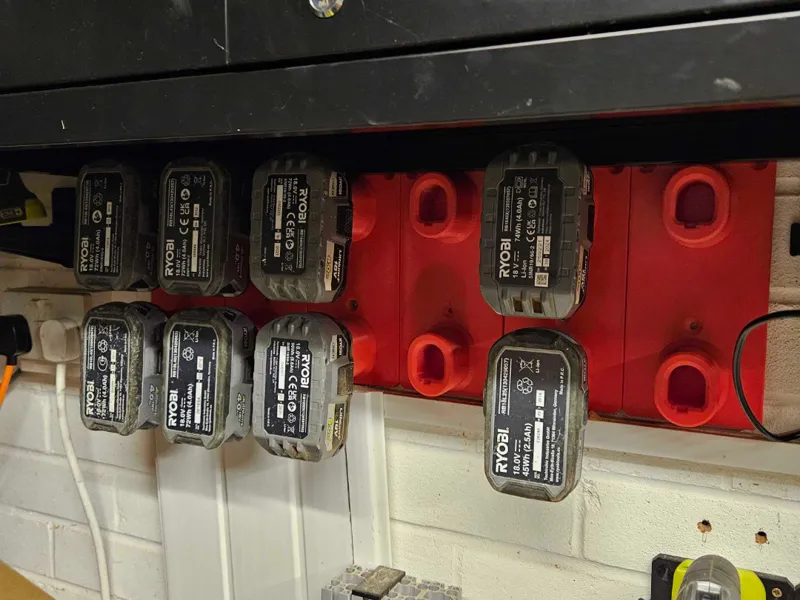 Ryobi Dual Battery Holder