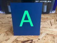 One Letter Per Plate
