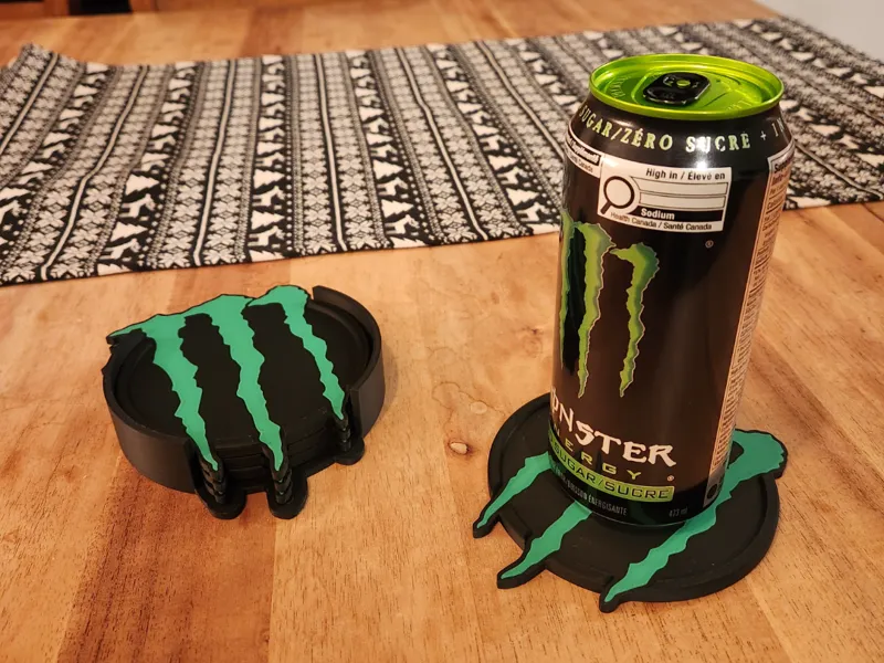 Monster energy coaster