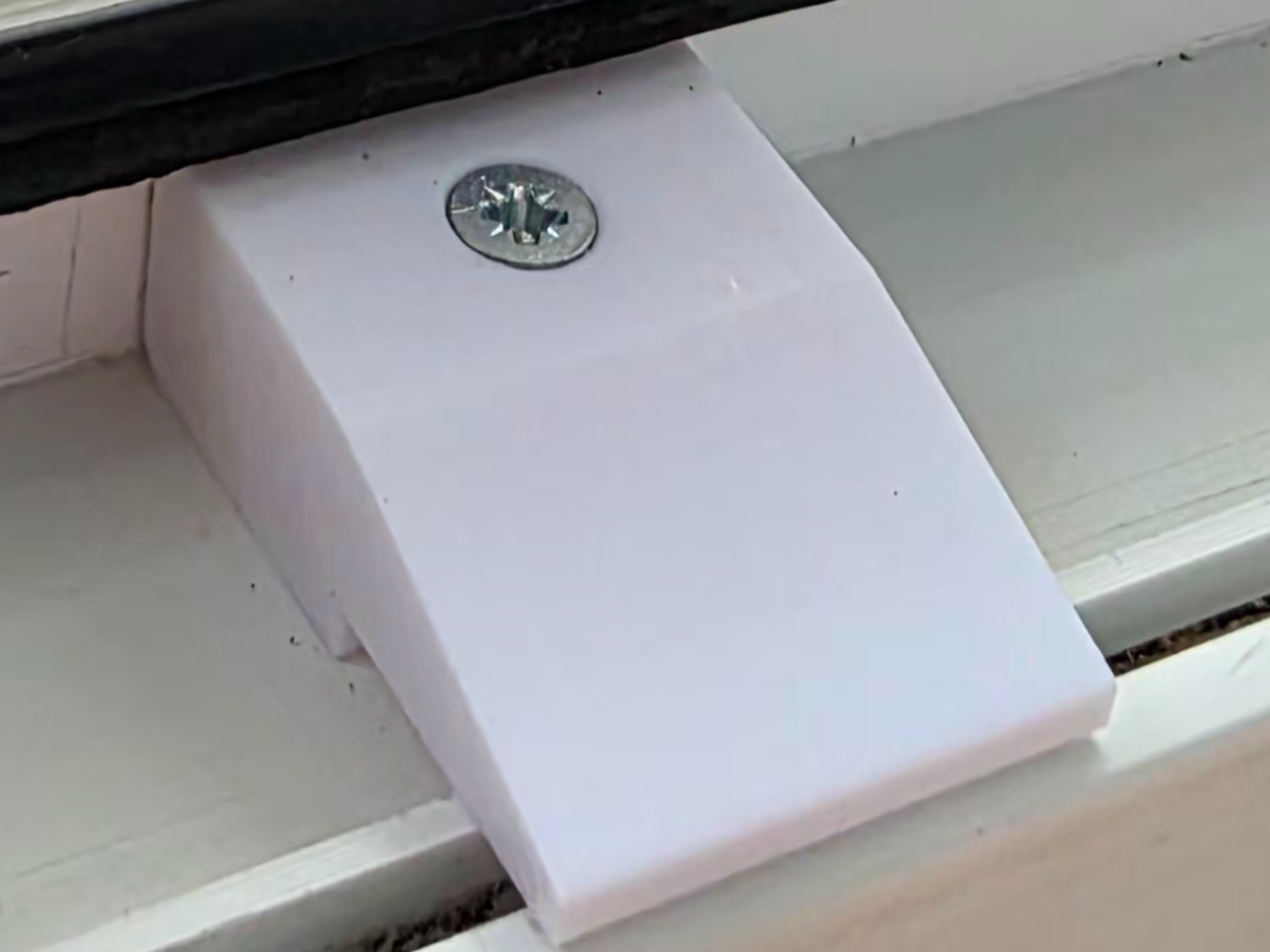 Balkontür Auflaufkeil