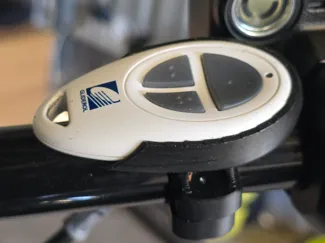 Garage Remote Holder Handlebar Mount