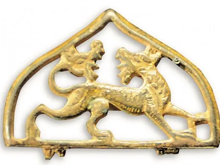 Anatolian Seljuk Wolf-Dragon Hair Comb/Ejder Toka
