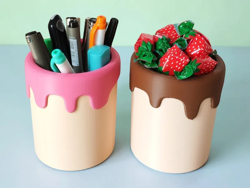 Drip Cup Pencil Holder/Organizer