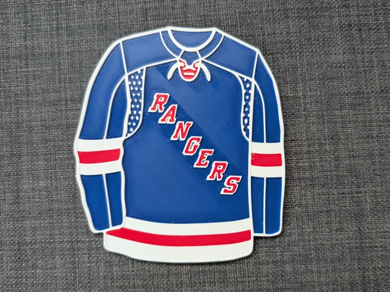 New York Rangers Jersey Coaster