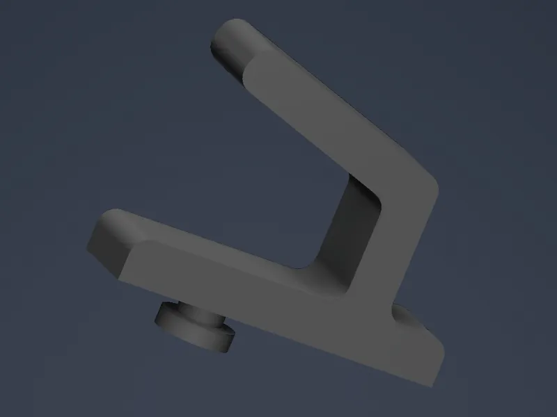 INCLINED PERFORATED WALL HOOK
