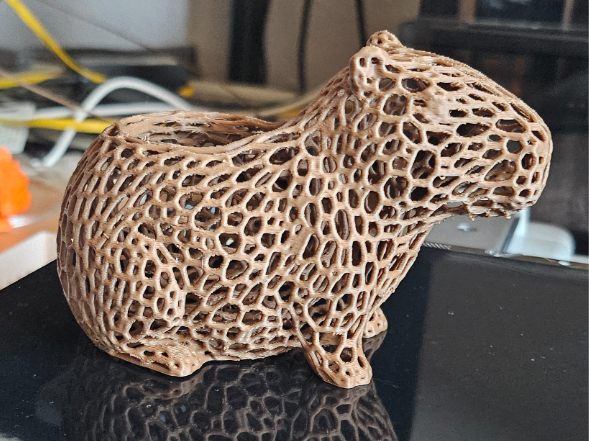 Capybara multiusos - Multipurpose Capybara voronoi