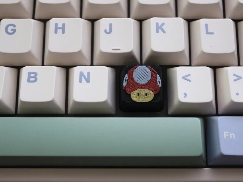 mushroom keycap